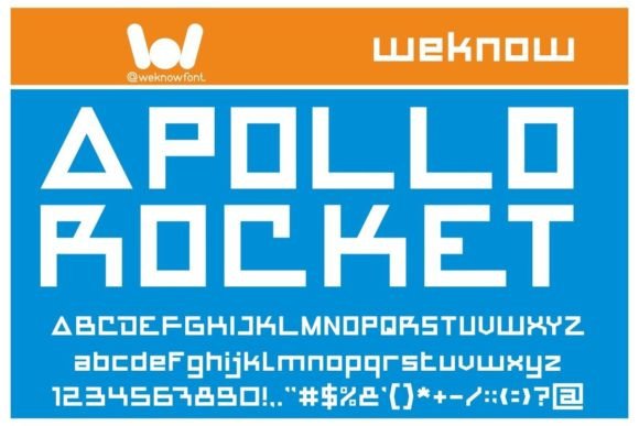 Apollo Rocket Font Review