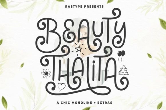 Beauty Thalita: A Joyful Display Font
