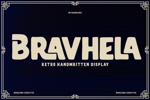 Bravhela Font for Bold Campaigns