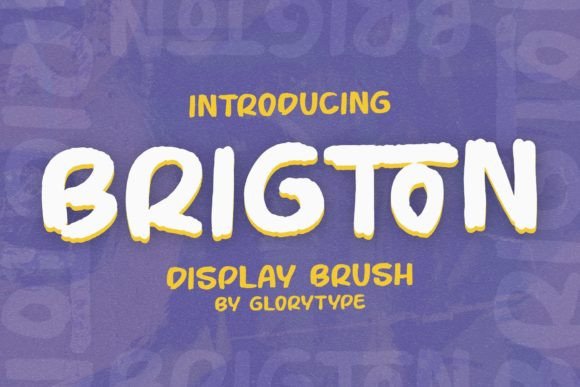 Brigton: A Modern Display Font for Creative Projects