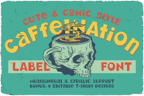Caffeination Font for Web Design