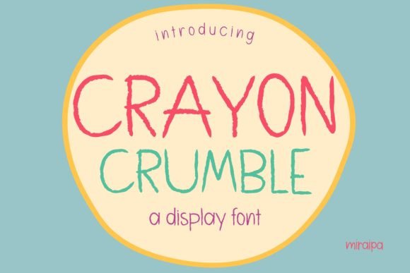 Crayon Crumble Font