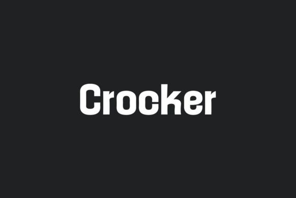 Crocker Font for Modern Design