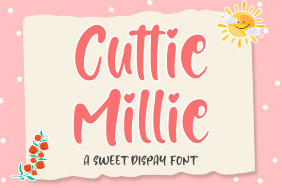 Cuttie Millie Font for Business Branding