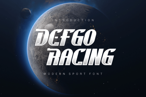 Defgo Racing Font for Bold Branding