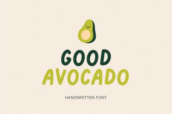 Good Avocado Font for Creative Brands