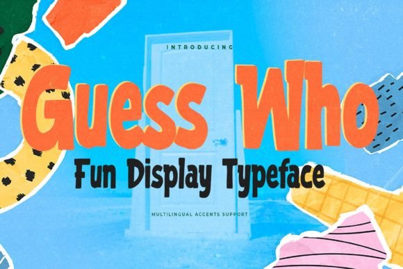 Guess Who Font for Creative Projects