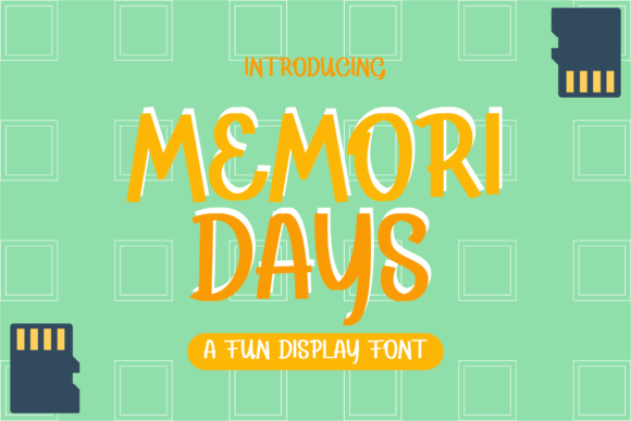 Memoridays: A Font for Creative Expression