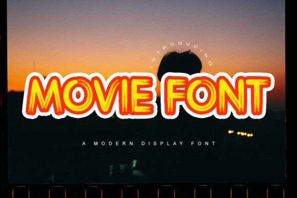 Movie Font for Web Design