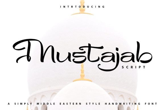 Mustajab Font: Elegant Display Type