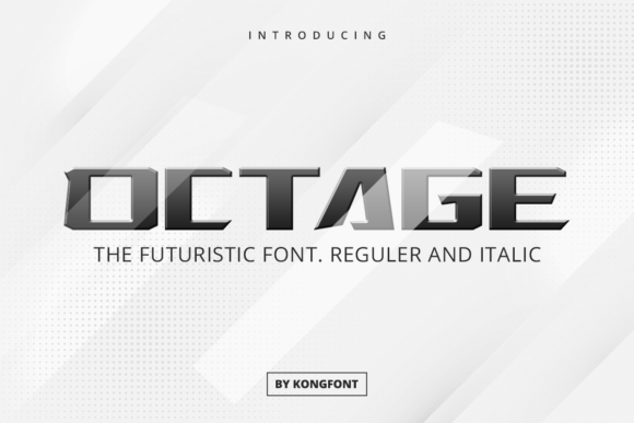 Octage Font for Creative Makers