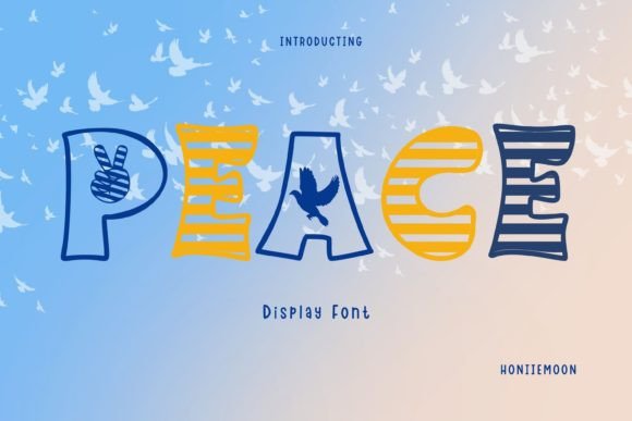 Peace Font: A Bold, Playful Typeface for Creative Projects