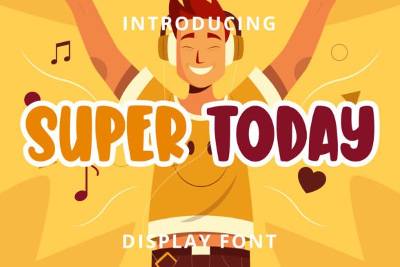 Super Today Font for Business Branding
