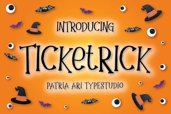 Ticketrick Font for Creative Projects