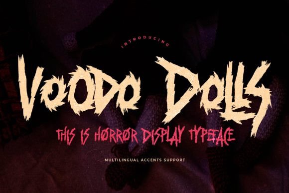 Voodo Dolls Font for Bold Branding