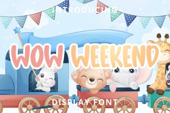 Wow Weekend Font for Web Design